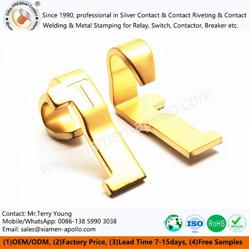 Contactor Brass Stampings