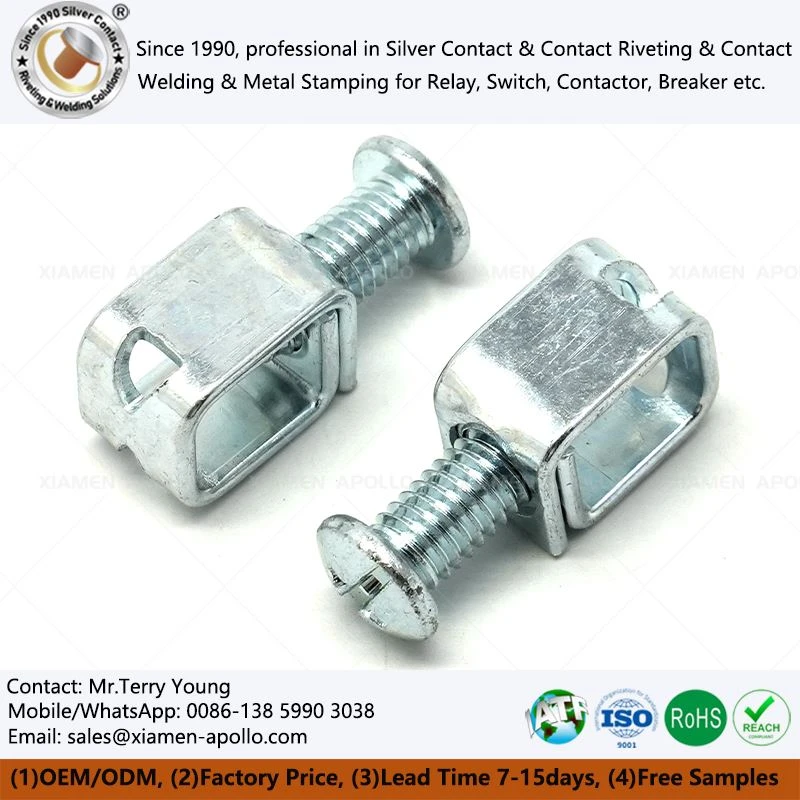 Circuit Breaker Ntsia Hlau Clamp Terminal