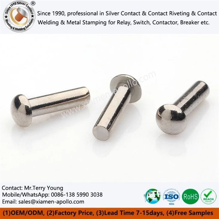 Copper Electrical Contacts with Nickel Plating