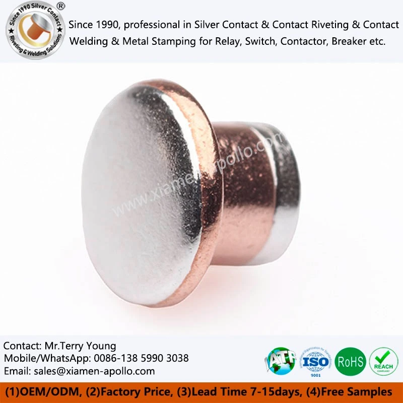 Electrical Switch Trimetal Contacts Electrical Switch Trimetal Contacts