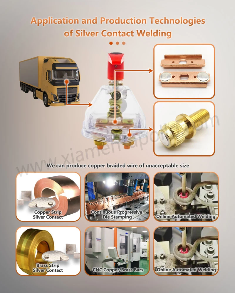 Application of Brass Contact Welding Application of Brass Contact Welding