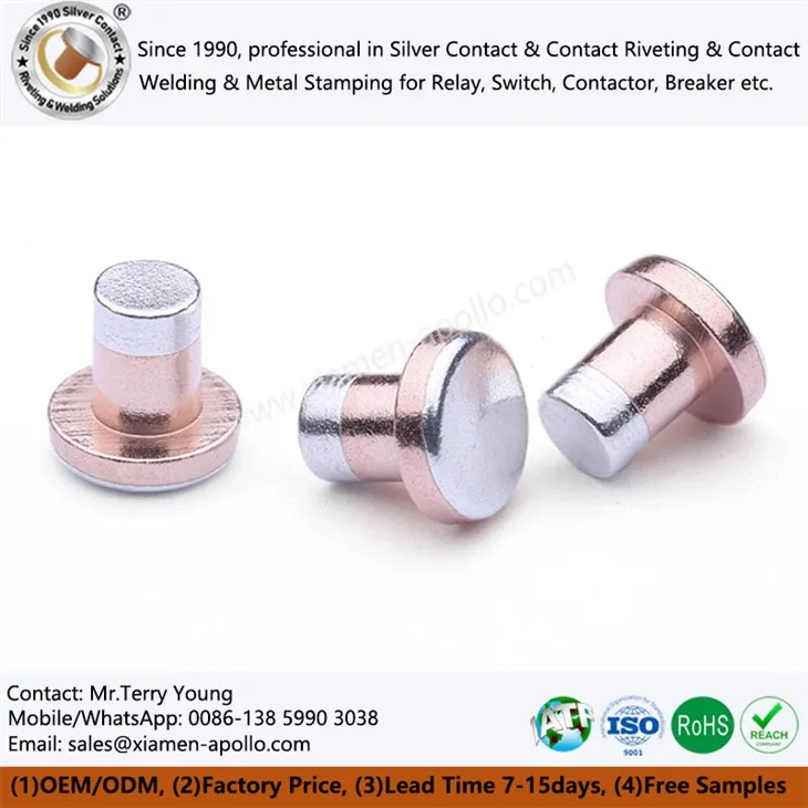 Trimetal tiv toj rivets