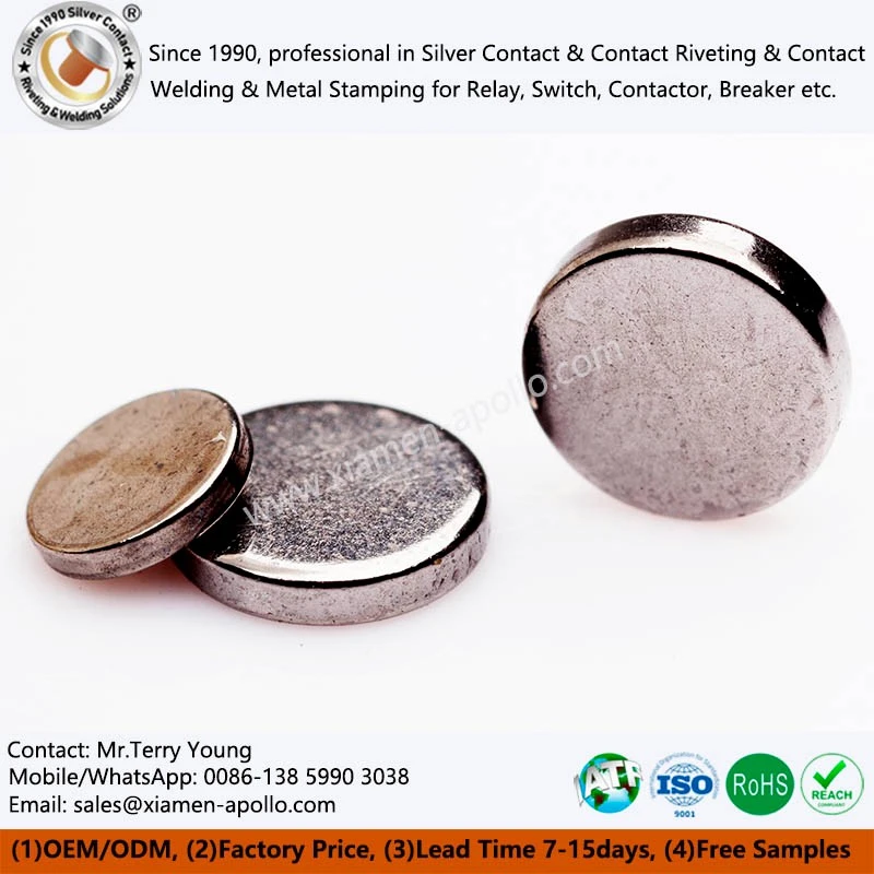 Flat Tungsten Contact Points